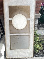 MaxSold Auction: Large Abstract Geometric Wall Art Panel, Mixed Media on Wood - Vaughan (Ontario, Canada) SELLER MANAGED Downsizing Online Auction -  Kingsbridge Circle