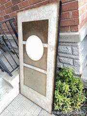 MaxSold Auction: Large Abstract Geometric Wall Art Panel, Mixed Media on Wood - Vaughan (Ontario, Canada) SELLER MANAGED Downsizing Online Auction -  Kingsbridge Circle