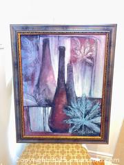 MaxSold Auction: Sandy Clark Giclée Framed Still Life, 35&#34; x 28&#34; - Vaughan (Ontario, Canada) SELLER MANAGED Downsizing Online Auction -  Kingsbridge Circle