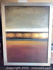 MaxSold Auction: W. Markhoff Original Acrylic on Canvas, 4&#39; x 3&#39;2&#34;w - Vaughan (Ontario, Canada) SELLER MANAGED Downsizing Online Auction -  Kingsbridge Circle