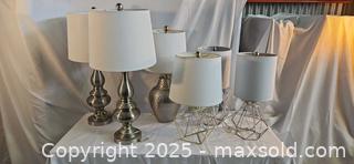 MaxSold Auction: Set of 6 Table Lamps - Toronto (Ontario, Canada) PARTNER MANAGED Commercial Liquidation Online Auction - Caledonia Road