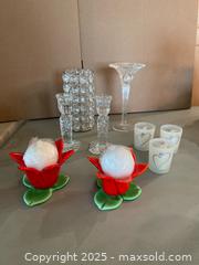 MaxSold Auction: Assorted Candle Holders &#38; Decorative Bowl — 9 Pieces - Lakeshore (Ontario, Canada) PARTNER MANAGED Estate Sale Online Auction - County Road 42