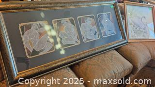 MaxSold Auction: Lot of 2 Framed Art Prints: Glen Loates Swan + Female Nude - Lakeshore (Ontario, Canada) PARTNER MANAGED Estate Sale Online Auction - County Road 42