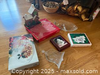 MaxSold Auction: Mixed Christmas Decorative Lot — Glass, Crystal, Wood, Ceramic - Lakeshore (Ontario, Canada) PARTNER MANAGED Estate Sale Online Auction - County Road 42
