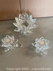 MaxSold Auction: Set of 3 Lotus-Shaped Tealight Candle Holders - Lakeshore (Ontario, Canada) PARTNER MANAGED Estate Sale Online Auction - County Road 42