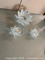 MaxSold Auction: Set of 3 Lotus-Shaped Tealight Candle Holders - Lakeshore (Ontario, Canada) PARTNER MANAGED Estate Sale Online Auction - County Road 42