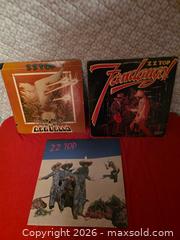 MaxSold Auction: 3 - ZZ TOP RECORD ALBUMS  - Greece (New York, USA) SELLER MANAGED Downsizing Online Auction -  Joanne Drive (STORAGE)