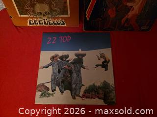 MaxSold Auction: 3 - ZZ TOP RECORD ALBUMS  - Greece (New York, USA) SELLER MANAGED Downsizing Online Auction -  Joanne Drive (STORAGE)