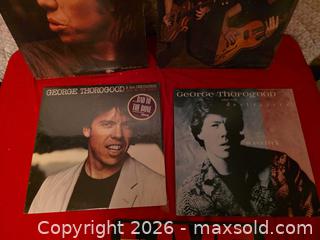 MaxSold Auction: 5 - George Thorogood Record Albums  - Greece (New York, USA) SELLER MANAGED Downsizing Online Auction -  Joanne Drive (STORAGE)