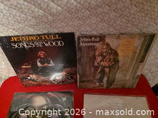 MaxSold Auction: 5 - Jethro Tull Record Albums  - Greece (New York, USA) SELLER MANAGED Downsizing Online Auction -  Joanne Drive (STORAGE)
