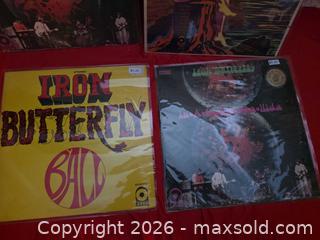 MaxSold Auction: Iron Butterfly record albums - 4 total  - Greece (New York, USA) SELLER MANAGED Downsizing Online Auction -  Joanne Drive (STORAGE)