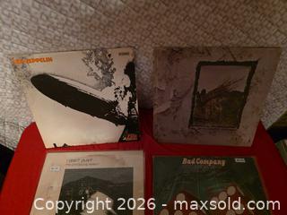MaxSold Auction: Led Zepplin and Bad Company and 1 Robert Plant  Record Albums  - Greece (New York, USA) SELLER MANAGED Downsizing Online Auction -  Joanne Drive (STORAGE)