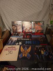 MaxSold Auction: Mixture of 12 Rock Record Albums  - Greece (New York, USA) SELLER MANAGED Downsizing Online Auction -  Joanne Drive (STORAGE)