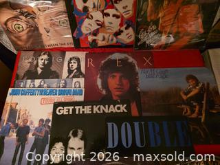 MaxSold Auction: Mixture of 12 Rock Record Albums  - Greece (New York, USA) SELLER MANAGED Downsizing Online Auction -  Joanne Drive (STORAGE)