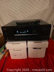 MaxSold Auction: Onkyo DTS AV Reciever TX-DS595 - Greece (New York, USA) SELLER MANAGED Downsizing Online Auction -  Joanne Drive (STORAGE)