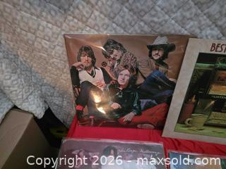 MaxSold Auction: Rock Album Mixture 8 total  - Greece (New York, USA) SELLER MANAGED Downsizing Online Auction -  Joanne Drive (STORAGE)