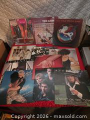 MaxSold Auction: ROCK Album mixture Lot  - 11 total - Greece (New York, USA) SELLER MANAGED Downsizing Online Auction -  Joanne Drive (STORAGE)