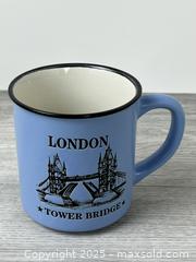 MaxSold Auction: London Tower Bridge Coffee Mug - Whitby (Ontario, Canada) SELLER MANAGED Downsizing Online Auction - Dundas Street E (STORAGE)