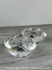 MaxSold Auction: Lot of 2 Glass Tealight Candle Votive Holders - Whitby (Ontario, Canada) SELLER MANAGED Downsizing Online Auction - Dundas Street E (STORAGE)