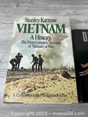 MaxSold Auction: Lot of Two Hardcover Books (Francis, Karnow) - Whitby (Ontario, Canada) SELLER MANAGED Downsizing Online Auction - Dundas Street E (STORAGE)
