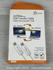 MaxSold Auction: NEW USB Transfer Cable - Whitby (Ontario, Canada) SELLER MANAGED Downsizing Online Auction - Dundas Street E (STORAGE)