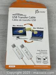MaxSold Auction: NEW USB Transfer Cable - Whitby (Ontario, Canada) SELLER MANAGED Downsizing Online Auction - Dundas Street E (STORAGE)