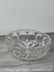 MaxSold Auction: Round Decorative Cut Crystal Candy / Nut Dish - Whitby (Ontario, Canada) SELLER MANAGED Downsizing Online Auction - Dundas Street E (STORAGE)