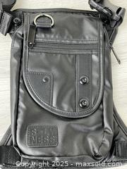 MaxSold Auction: S-Ly Ness Black Vinyl Hiking / Biking Leg Bag - Whitby (Ontario, Canada) SELLER MANAGED Downsizing Online Auction - Dundas Street E (STORAGE)