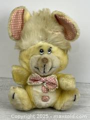 MaxSold Auction: Vintage Beaux-Ties &#34;Buckie Bear&#34; Teddy Stuffed Animal - Whitby (Ontario, Canada) SELLER MANAGED Downsizing Online Auction - Dundas Street E (STORAGE)