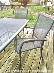 MaxSold Auction: Metal Patio Table &#38; Chairs - Kingston (Ontario, Canada) PARTNER MANAGED Downsizing Online Auction - Mayfair Crescent