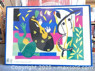 MaxSold Auction: Henri Matisse Tristesse du roi 1952 Framed Print B - Los Angeles (California, USA) Estate Sale Online Auction - La Castana Drive