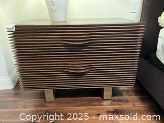 MaxSold Auction: MCM Studio One Wood  Nightstand B - Los Angeles (California, USA) Estate Sale Online Auction - La Castana Drive