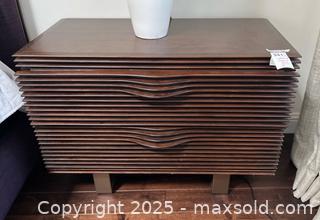 MaxSold Auction: MCM Studio One Wooden Nightstand B - Los Angeles (California, USA) Estate Sale Online Auction - La Castana Drive