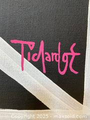 MaxSold Auction: Original Signed Abstract Bird Painting in Black Floater Frame B - Los Angeles (California, USA) Estate Sale Online Auction - La Castana Drive