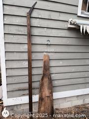 MaxSold Auction: 9 foot tall hand saw for tree limbs with ironing board - Loyalist (Ontario, Canada) SELLER MANAGED Estate Sale Online Auction - County Road 2