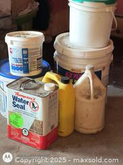 MaxSold Auction: buckets and cleaning Garage lot - Loyalist (Ontario, Canada) SELLER MANAGED Estate Sale Online Auction - County Road 2