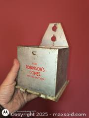 MaxSold Auction: ice-cream cone dispenser metal container - Loyalist (Ontario, Canada) SELLER MANAGED Estate Sale Online Auction - County Road 2