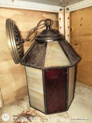 MaxSold Auction: lead glass Light fixture - Loyalist (Ontario, Canada) SELLER MANAGED Estate Sale Online Auction - County Road 2