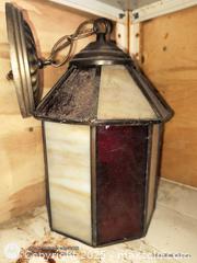 MaxSold Auction: lead glass Light fixture - Loyalist (Ontario, Canada) SELLER MANAGED Estate Sale Online Auction - County Road 2