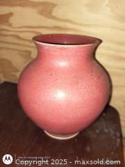 MaxSold Auction: signed art pottery red vase - Loyalist (Ontario, Canada) SELLER MANAGED Estate Sale Online Auction - County Road 2