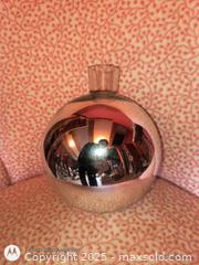 MaxSold Auction: silver glass round ball vase - Loyalist (Ontario, Canada) SELLER MANAGED Estate Sale Online Auction - County Road 2