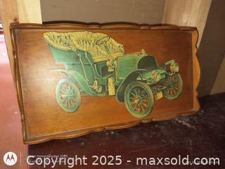MaxSold Auction: wooden car plate tray  - Loyalist (Ontario, Canada) SELLER MANAGED Estate Sale Online Auction - County Road 2