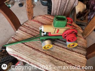 MaxSold Auction: wooden tractor pull toy folk art - Loyalist (Ontario, Canada) SELLER MANAGED Estate Sale Online Auction - County Road 2