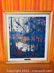 MaxSold Auction: 1943 Sampson-Matthews Northern River Tom Thomson Silkscreen G of 7 - Hamilton (Ontario, Canada) SELLER MANAGED Estate Sale Online Auction - Gertrude Street