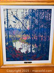 MaxSold Auction: 1943 Sampson-Matthews Northern River Tom Thomson Silkscreen G of 7 - Hamilton (Ontario, Canada) SELLER MANAGED Estate Sale Online Auction - Gertrude Street