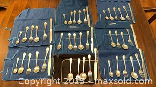 MaxSold Auction: Lunt Modern Victorian Sterling Silver Set  - Camarillo (California, USA) PARTNER MANAGED Estate Sale Online Auction - Village 20