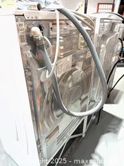 MaxSold Auction: Whirlpool Duet Steam White Laundry Appliance with Included Hoses with utility base - Warwick (Rhode Island, USA) SELLER MANAGED Reseller Online Auction - Warwick Avenue