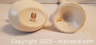 MaxSold Auction: 12&#34; tall Lenox Vase &#38; short Lenox Pourer  - Rockaway (New Jersey, USA) SELLER MANAGED Downsizing Online Auction - Miami Trail