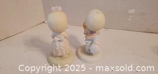 MaxSold Auction: (2) Precious Moments Figurines - females with ball  - Rockaway (New Jersey, USA) SELLER MANAGED Downsizing Online Auction - Miami Trail