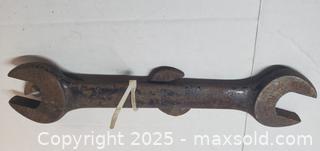 MaxSold Auction: 2 vintage automotive open end wrenches   - Rockaway (New Jersey, USA) SELLER MANAGED Downsizing Online Auction - Miami Trail